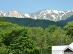 白馬岳の眺望（初夏） (1)